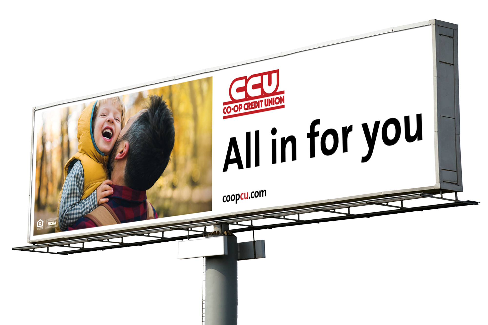 Co-op Credit Union billboard