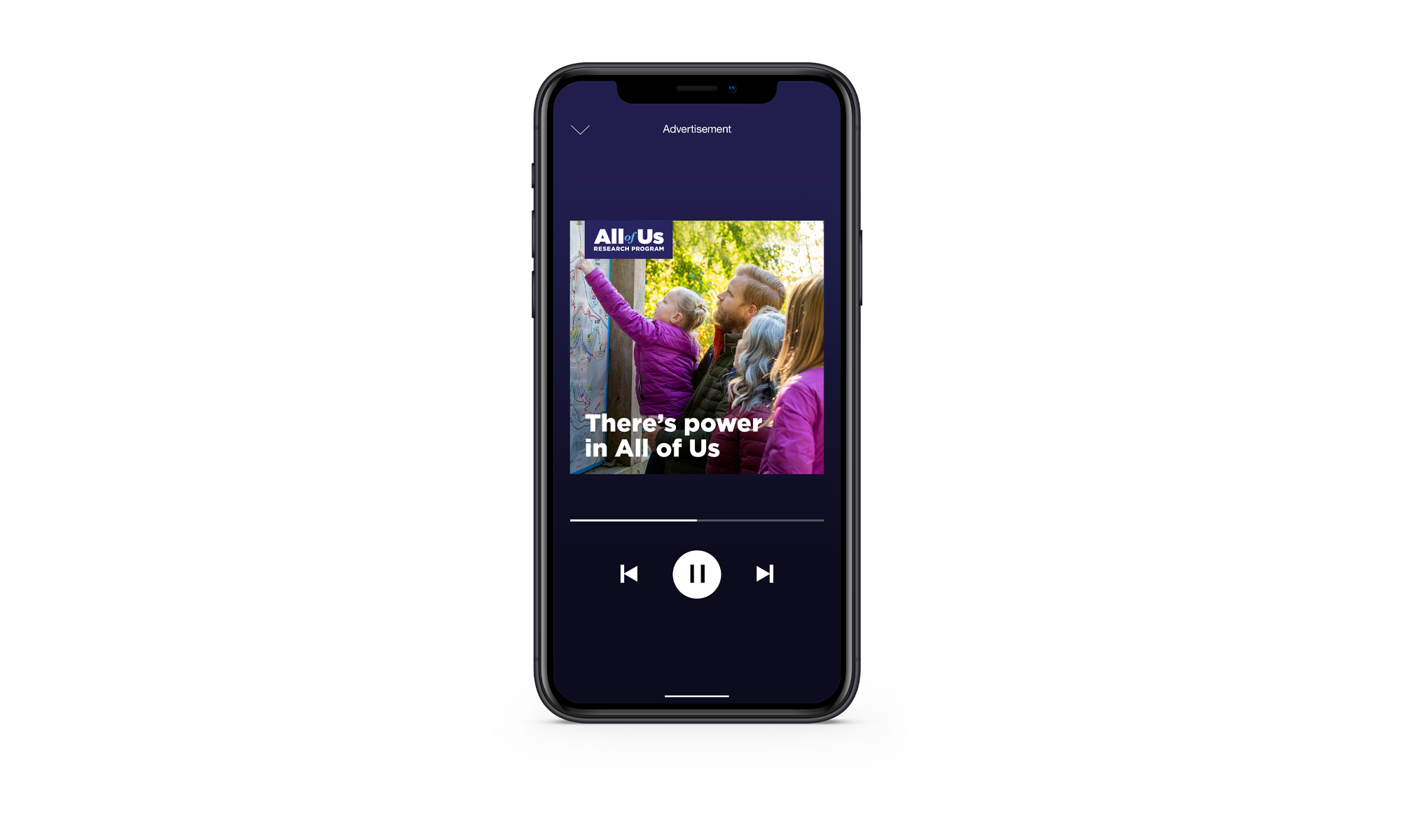 All of Us Spotify ad