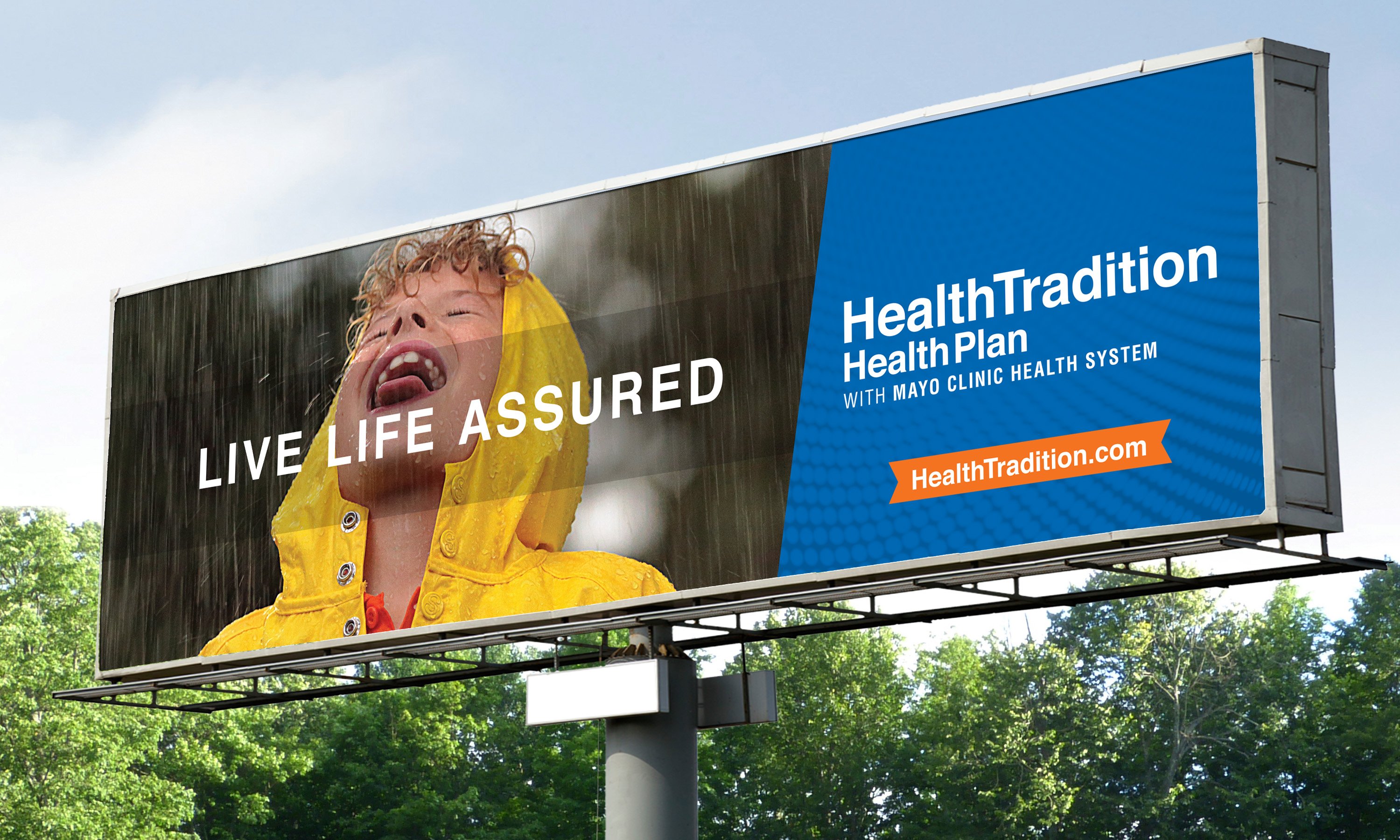 Health Tradition billboard
