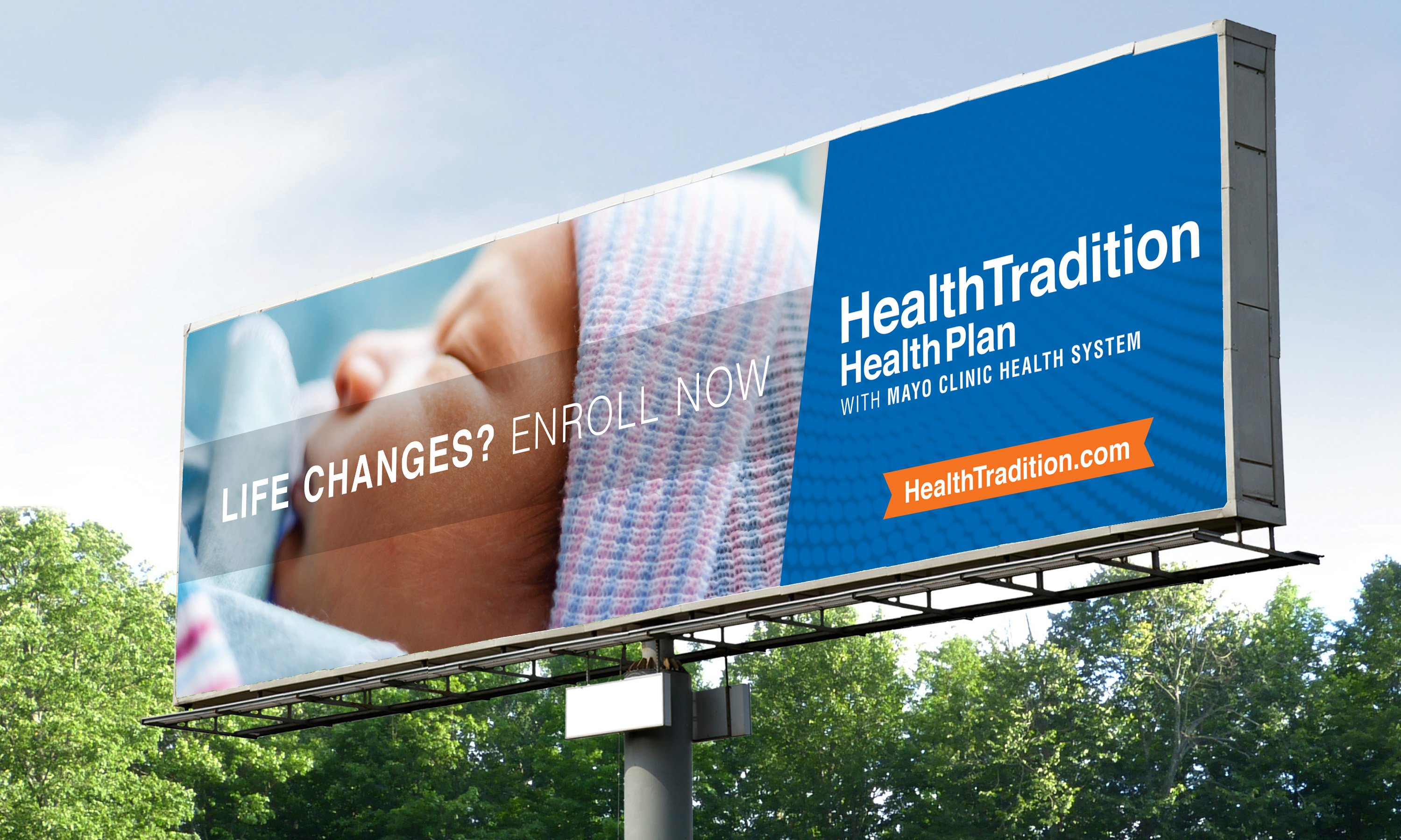 Health Tradition Life Changes billboard