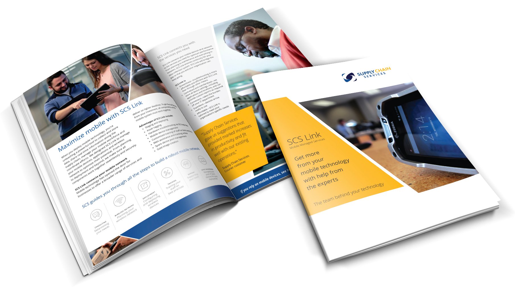 Supply Chain Services brand brochure 