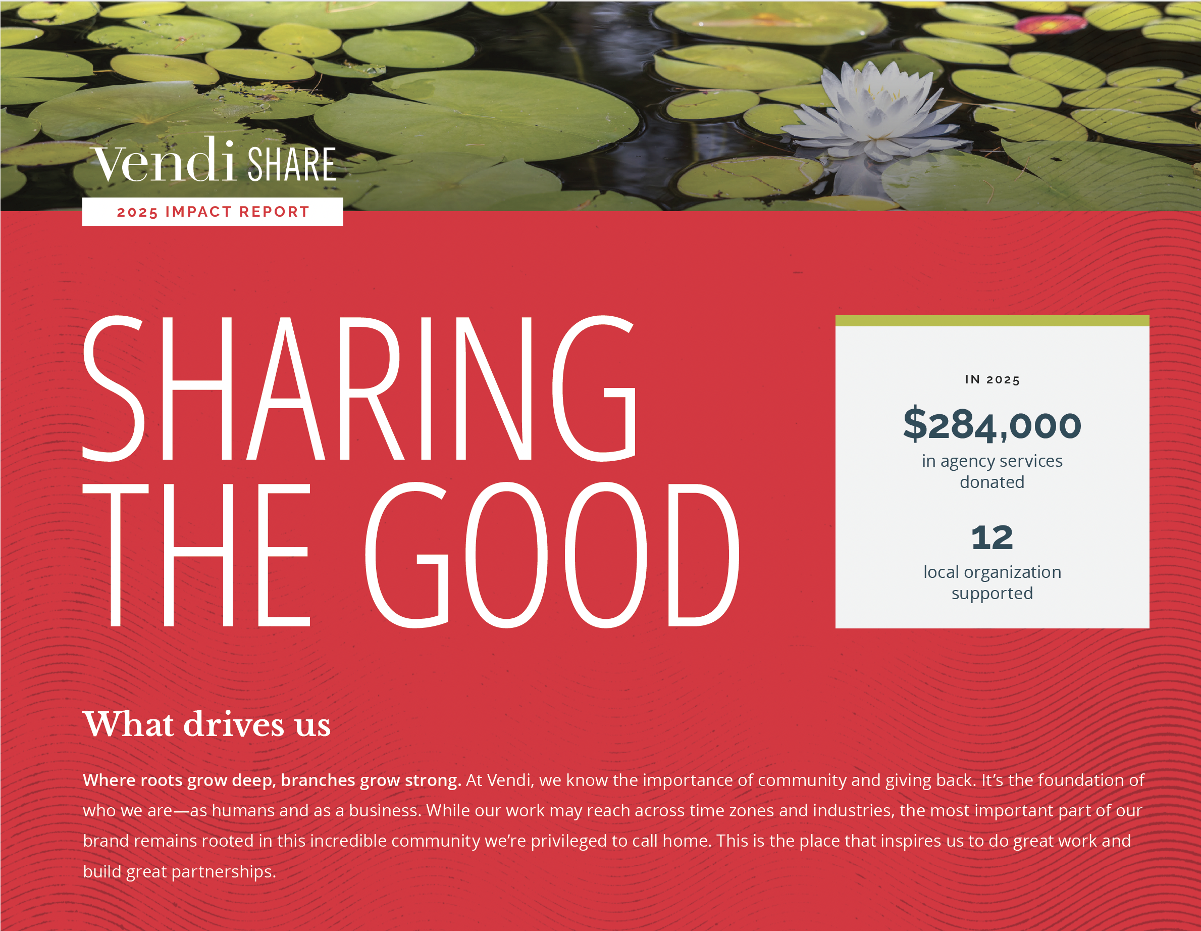 The cover of Sharing The Good