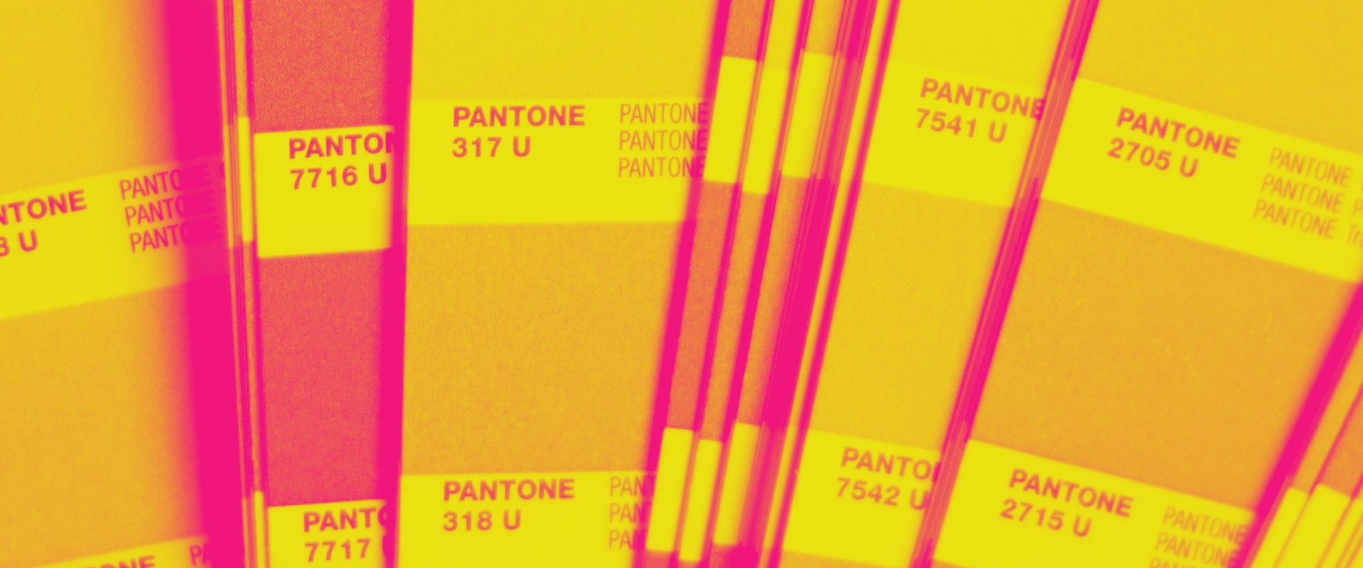 Pantone swatches