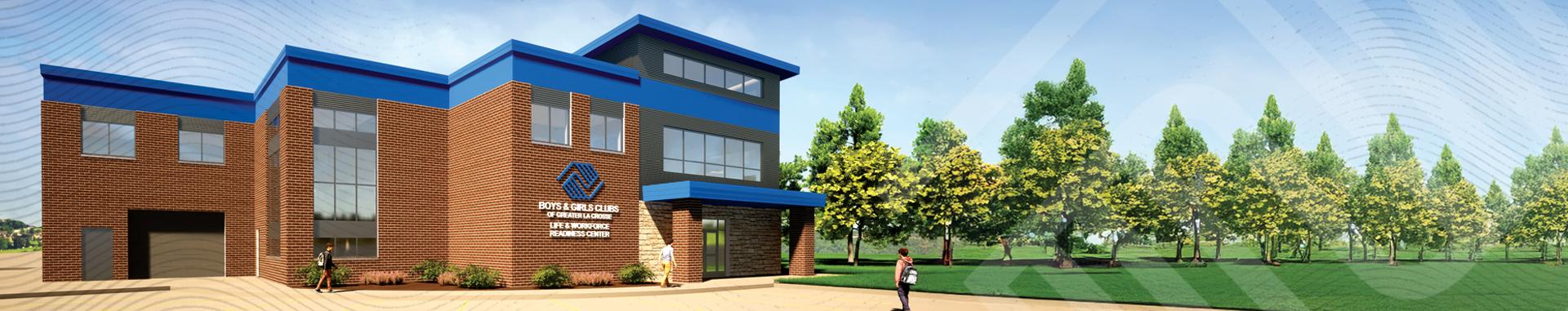 An artist's depiction of the new Center