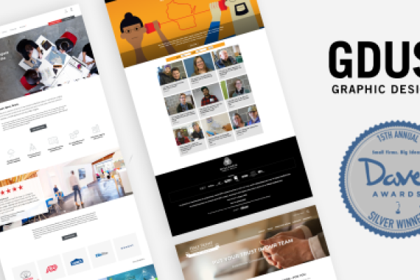 Vendi secures gold and silver awards from Graphic Design USA and The Davey Awards for three website projects