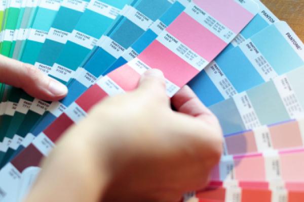Pantone color selection