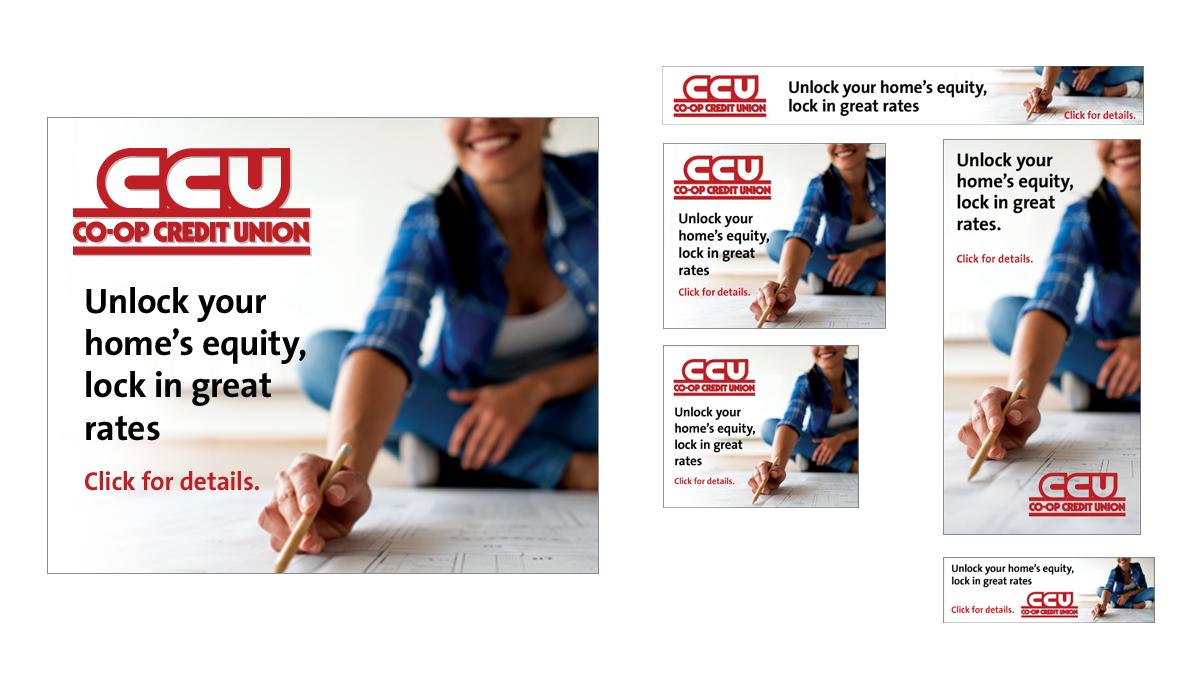 Co-op Credit Union digital advertising