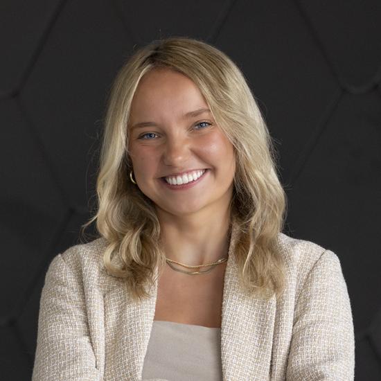 Woman smiling
